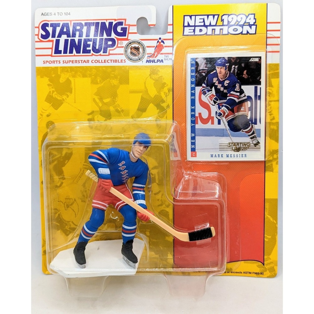 1994 Kenner Starting Lineup Mark Messier New York Rangers Hockey NHL Figure